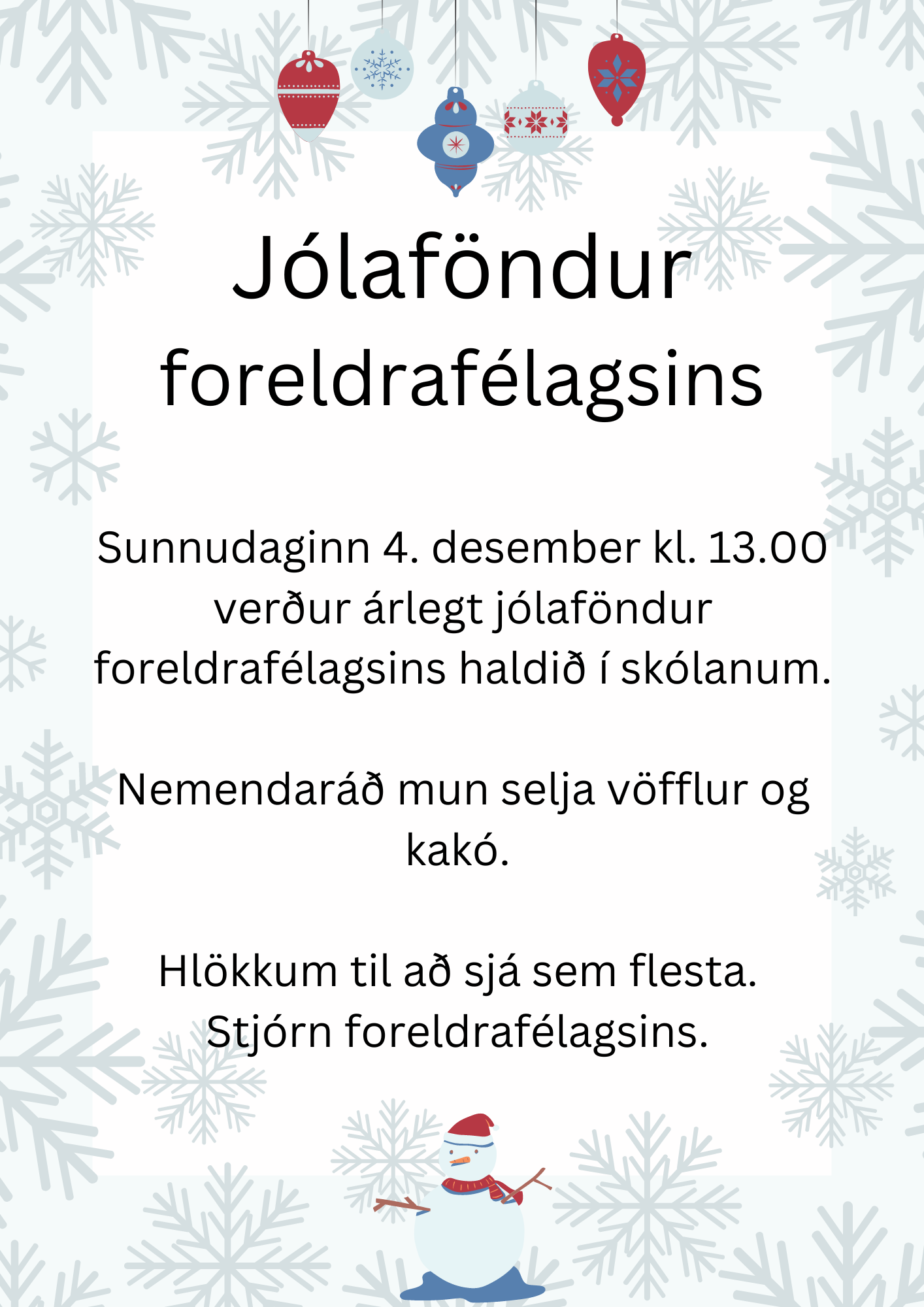 Jólaföndur