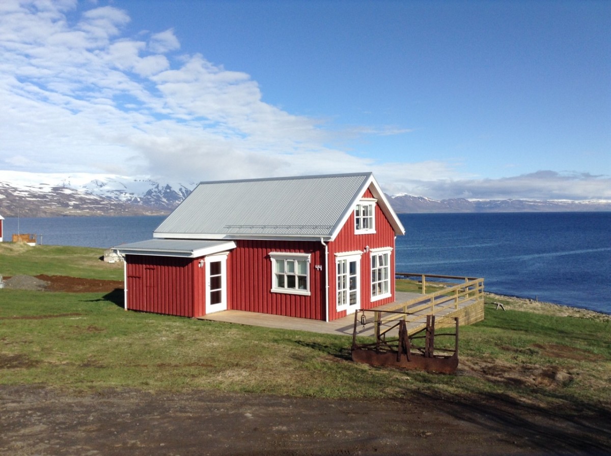 Glæsilegt hús