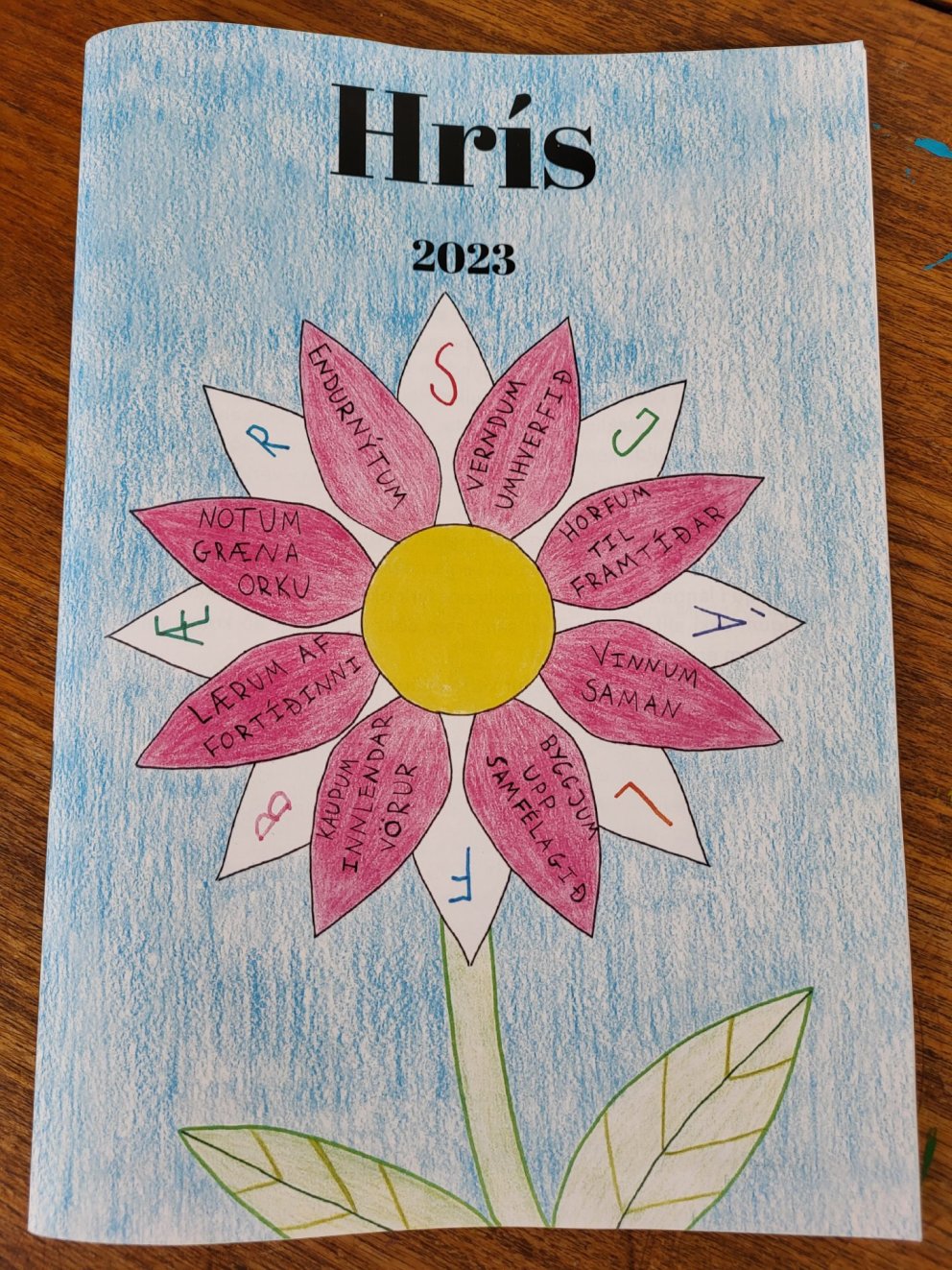 Skólablaðið Hrís er komið út