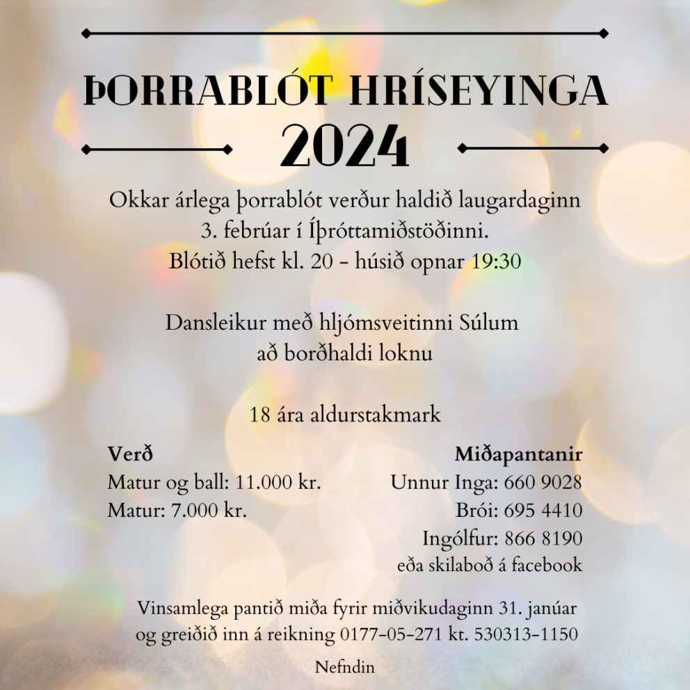 Þorrablót 2023