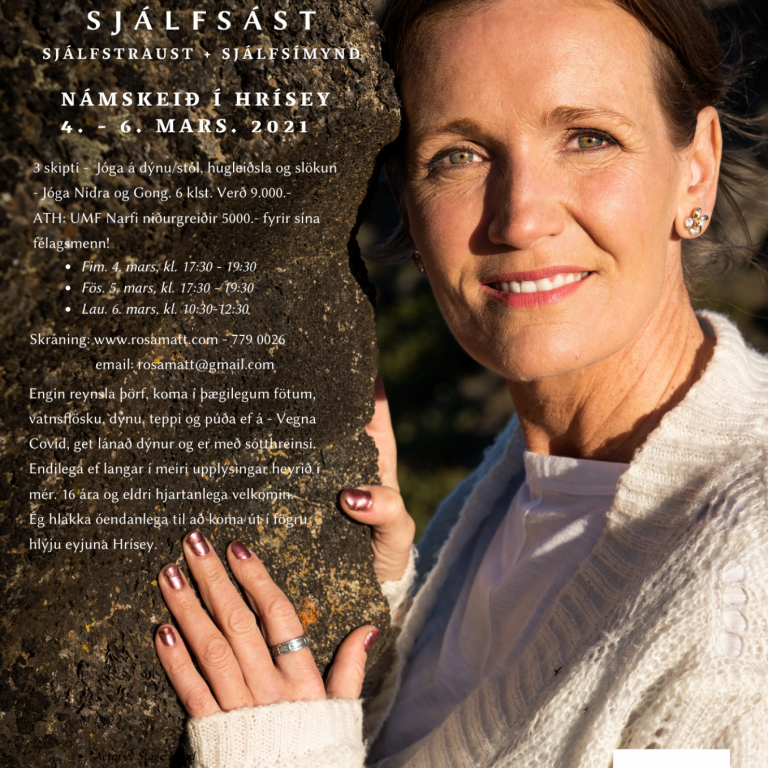 Námskeið með Rósu Matt.