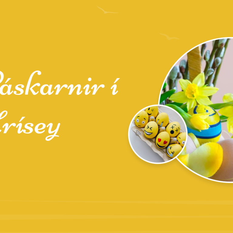 Páskadagskráin öll á einum stað