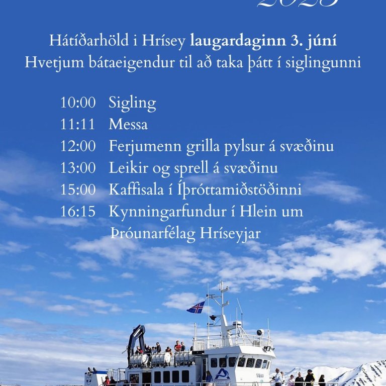 Sjómannadagshátíð í Hrísey